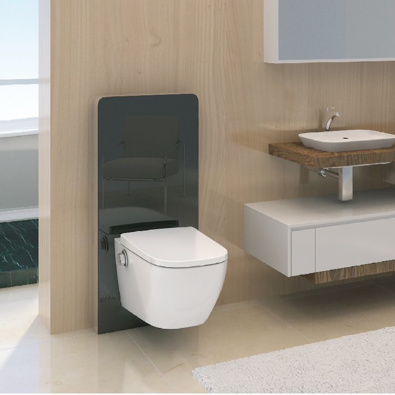 bidet seat with durable cabinet cistern