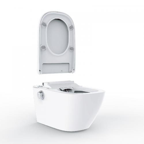 Rimless smart toilet