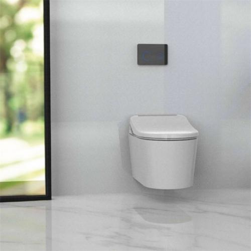 Electronic bidet soft closed seat cover