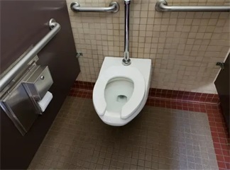 أسباب استخدام بعض المراحيض العامة لحلقات المقاعد على شكل حرف U.